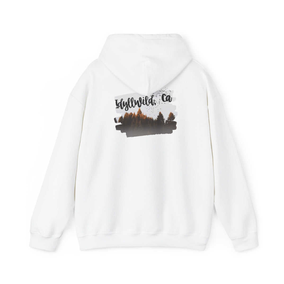 Unisex Heavy Blend™ Hooded Sweatshirt Forest PeekaBoo Scene