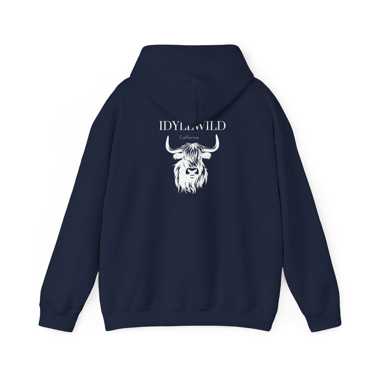 Unisex Heavy Blend™ Hooded Sweatshirt Idyllwild Cow 2