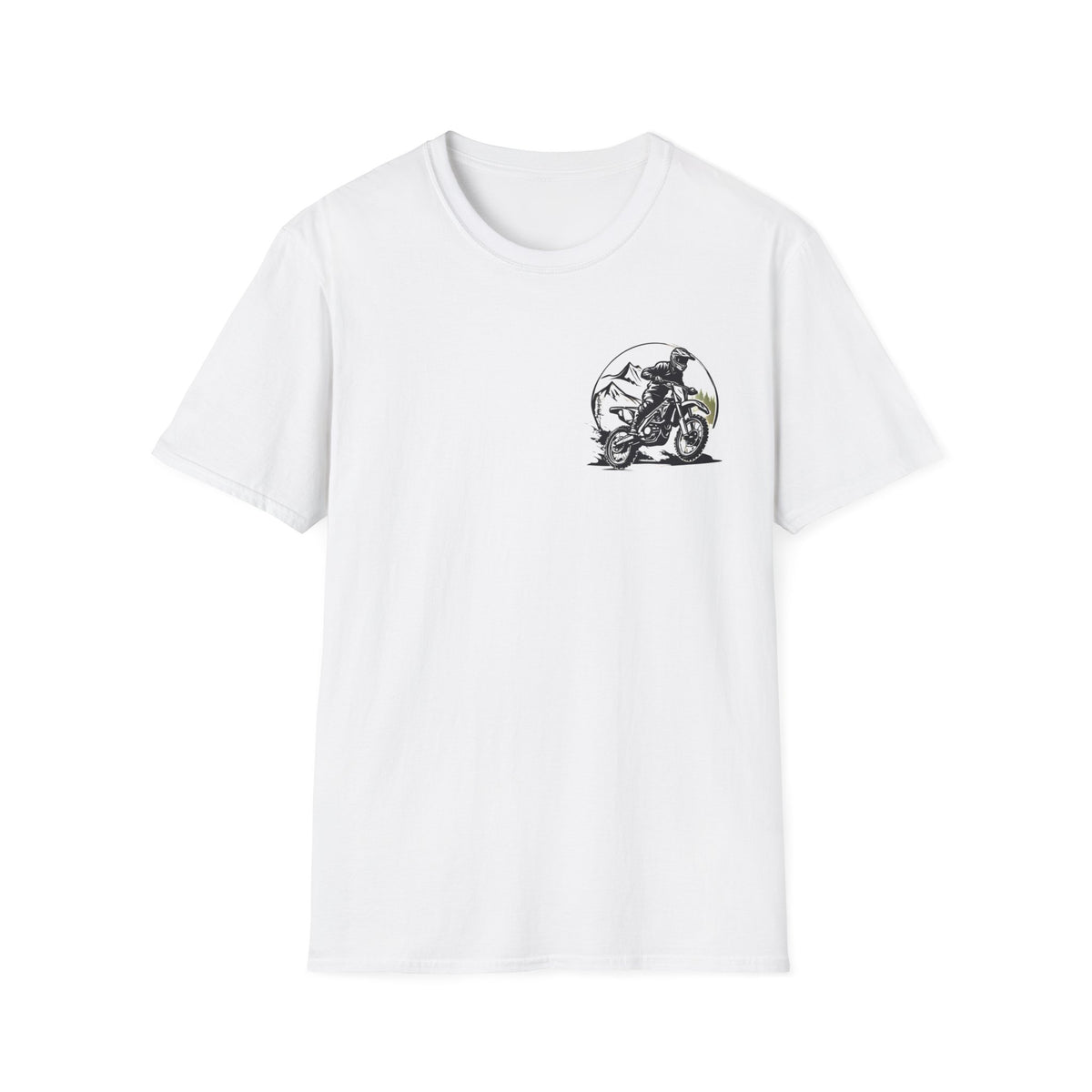 Dirtbike "Backroad Priorities" Softstyle T-Shirt
