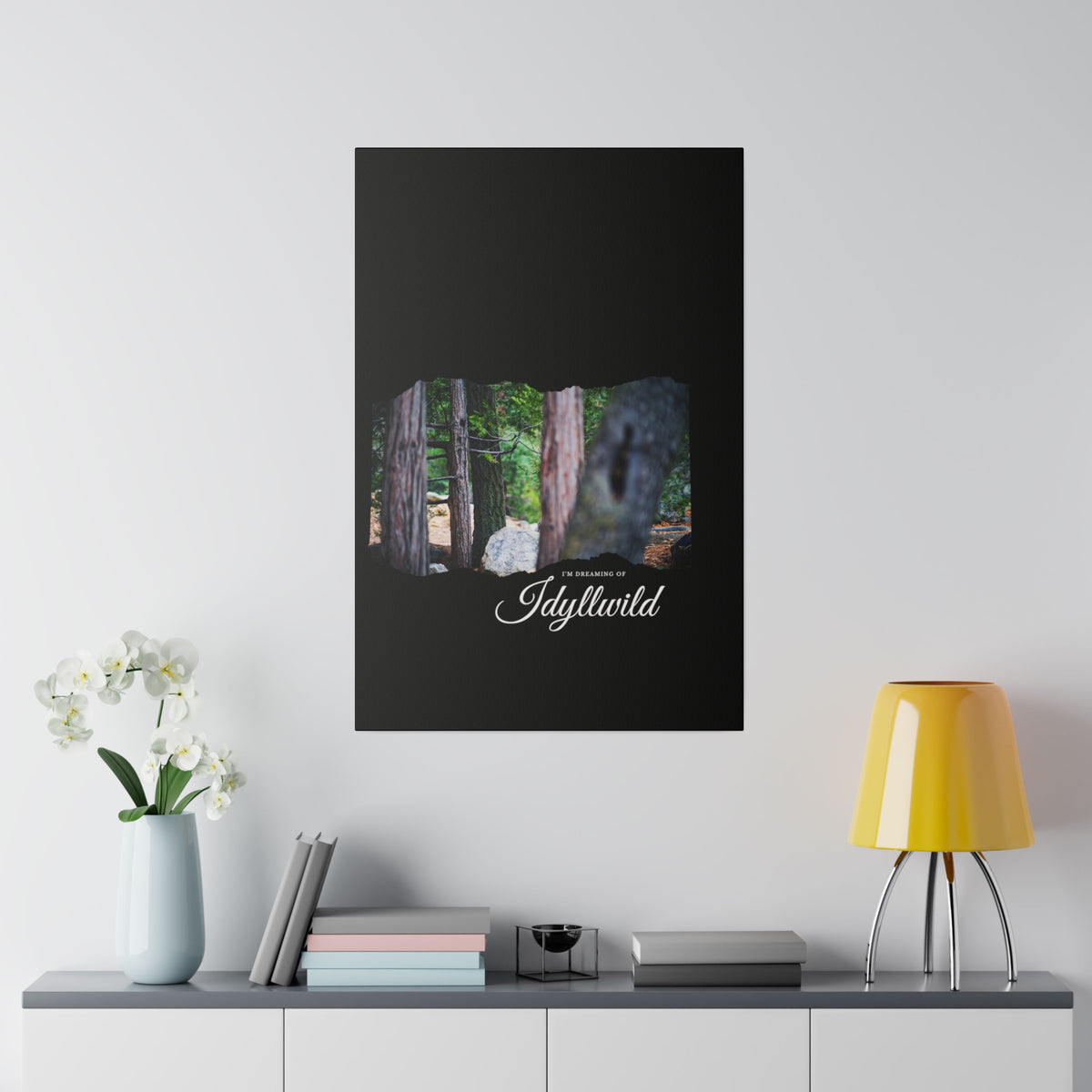 Matte Canvas, Stretched, 0.75" Dreaming of FOrest