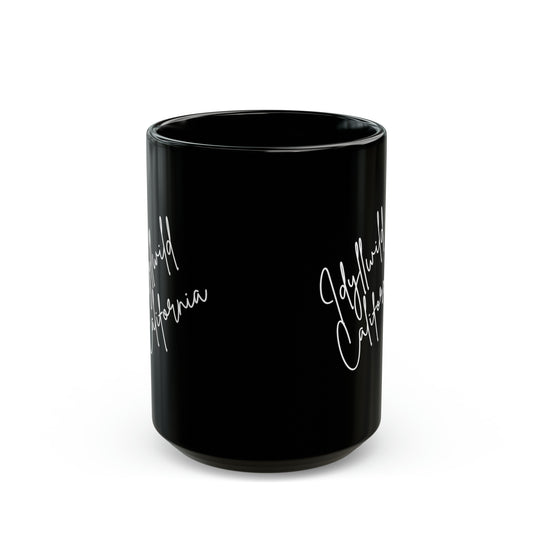 Black Mug Idywild Ca Script