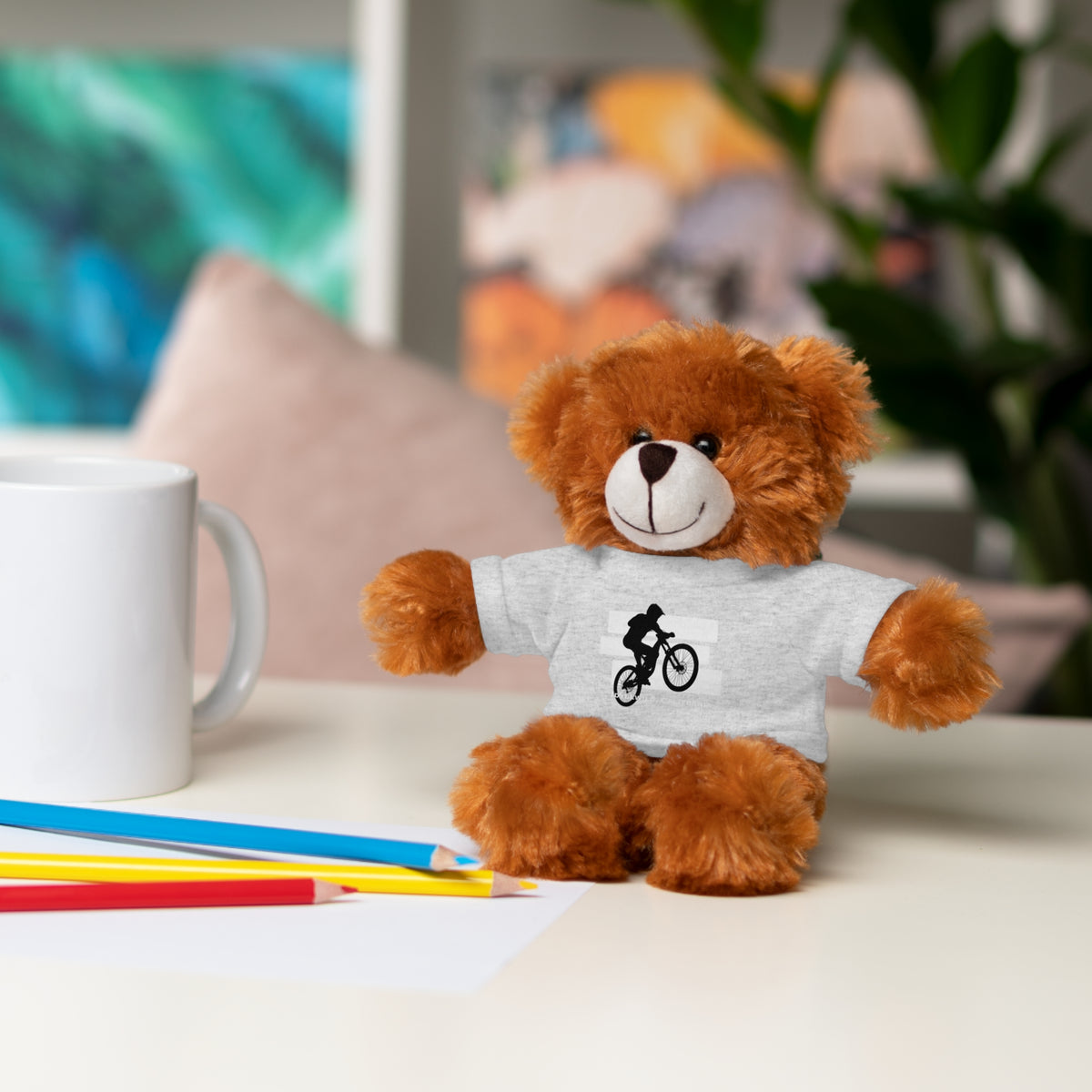Stuffed Animals with Tee Bike Idyllwild