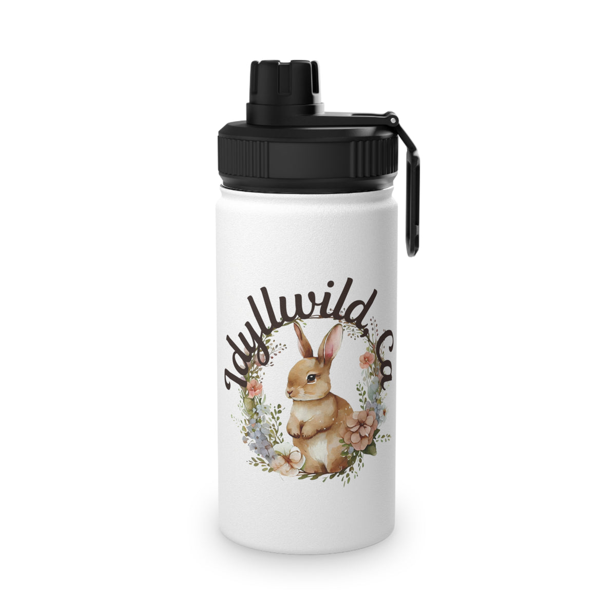 Idyllwild Easter Stainless Steel Water Bottle, Sports Lid