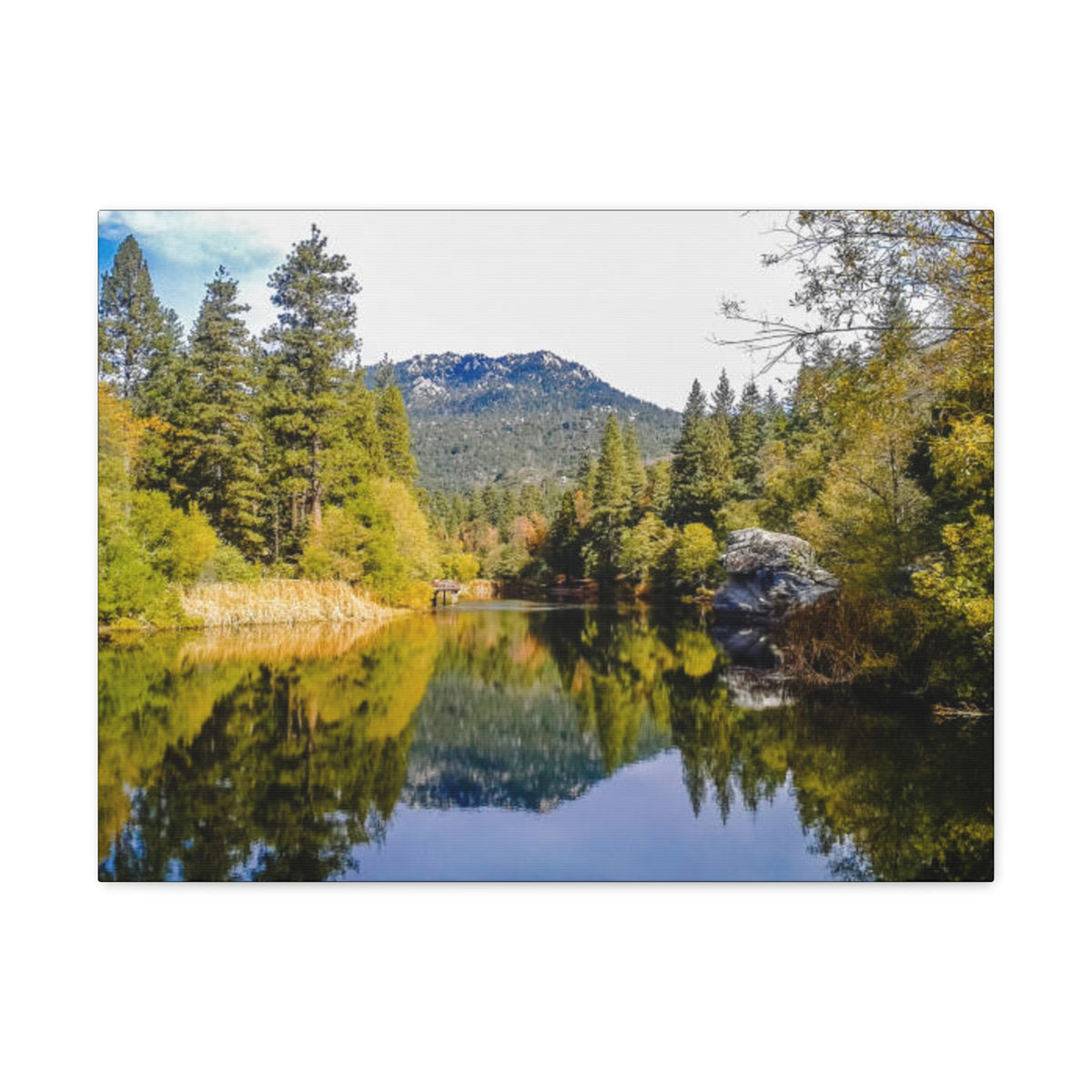 Canvas Gallery Wraps Lake Fulmore Fall