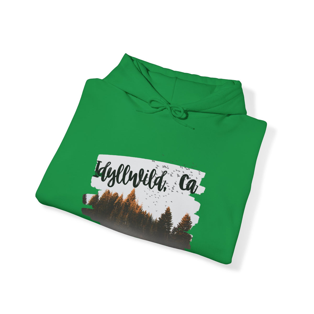 Unisex Heavy Blend™ Hooded Sweatshirt Forest PeekaBoo Scene
