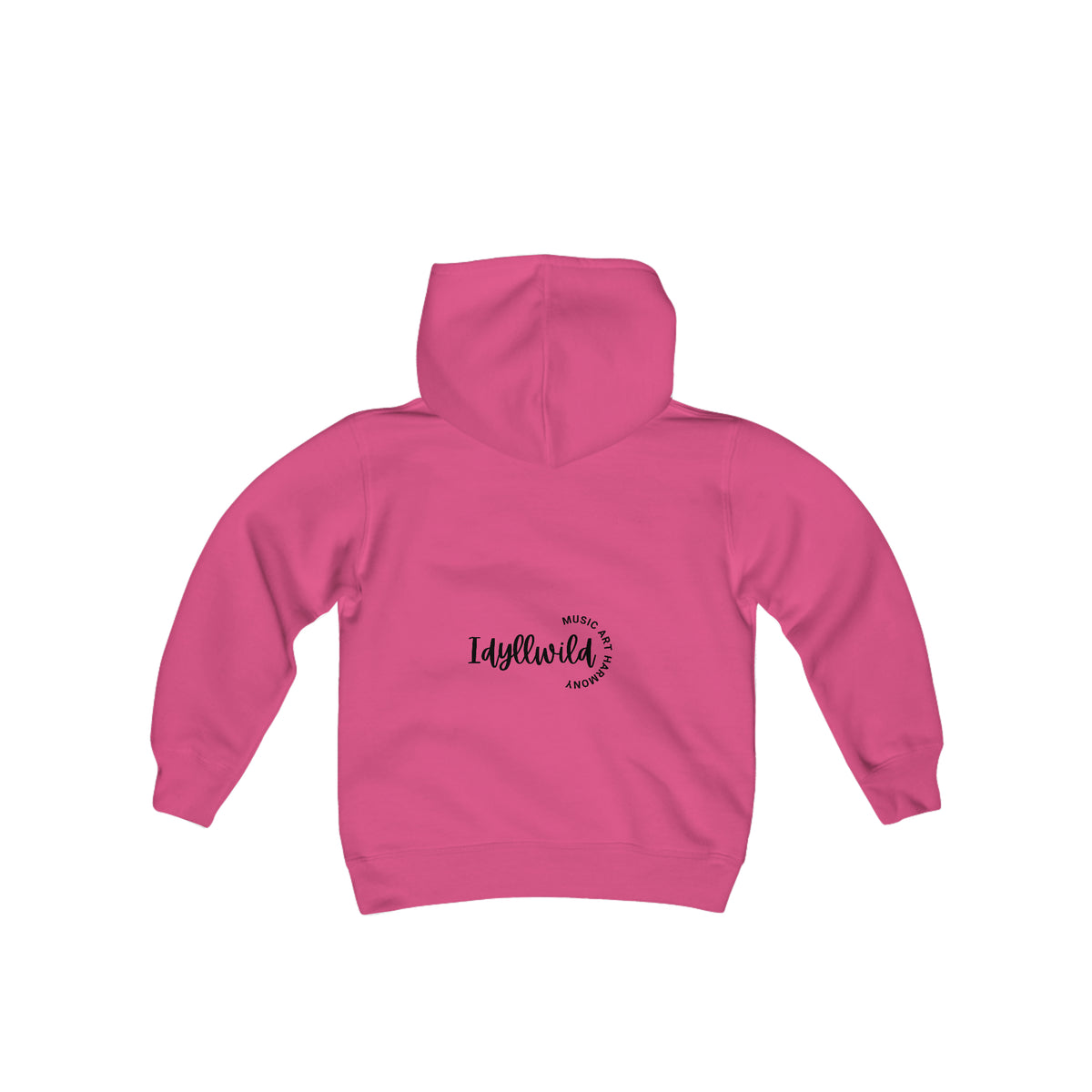 Youth Heavy Blend Hooded Sweatshirt Idyllwild music art harmony