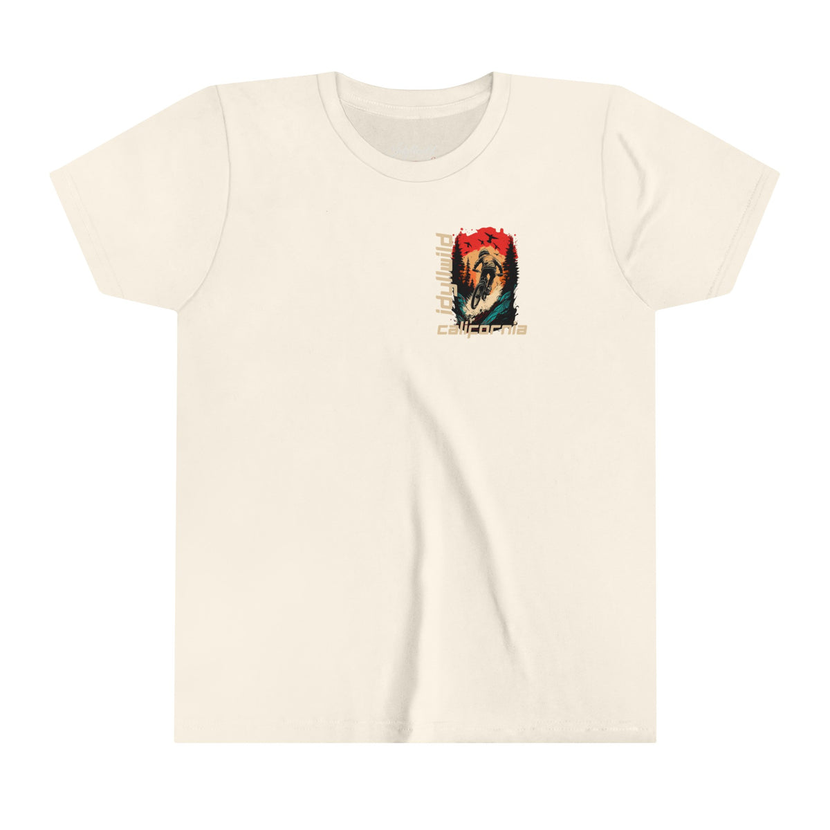 Idyllwild Mountain Biking Youth Short Sleeve Tee