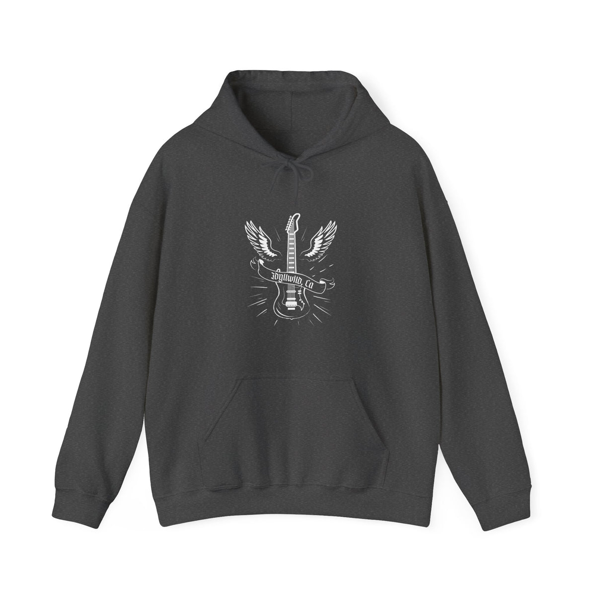 Unisex Heavy Blend™ Hooded Sweatshirt Guitar WIngs