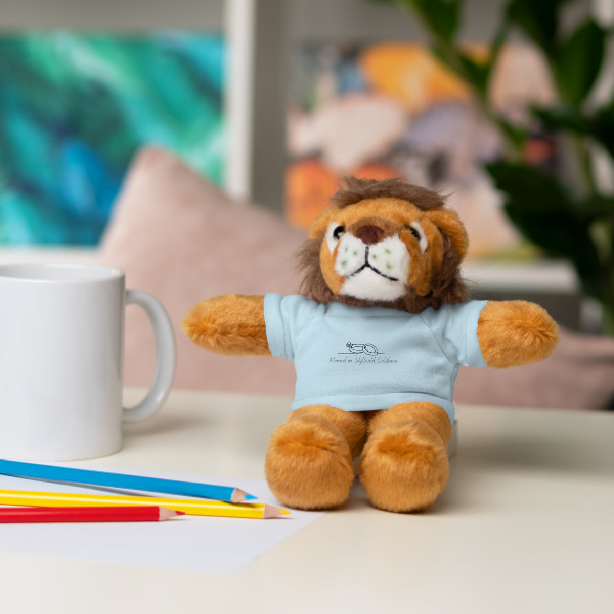 Stuffed Animals with Tee Married in Idyllwild Ring Loop
