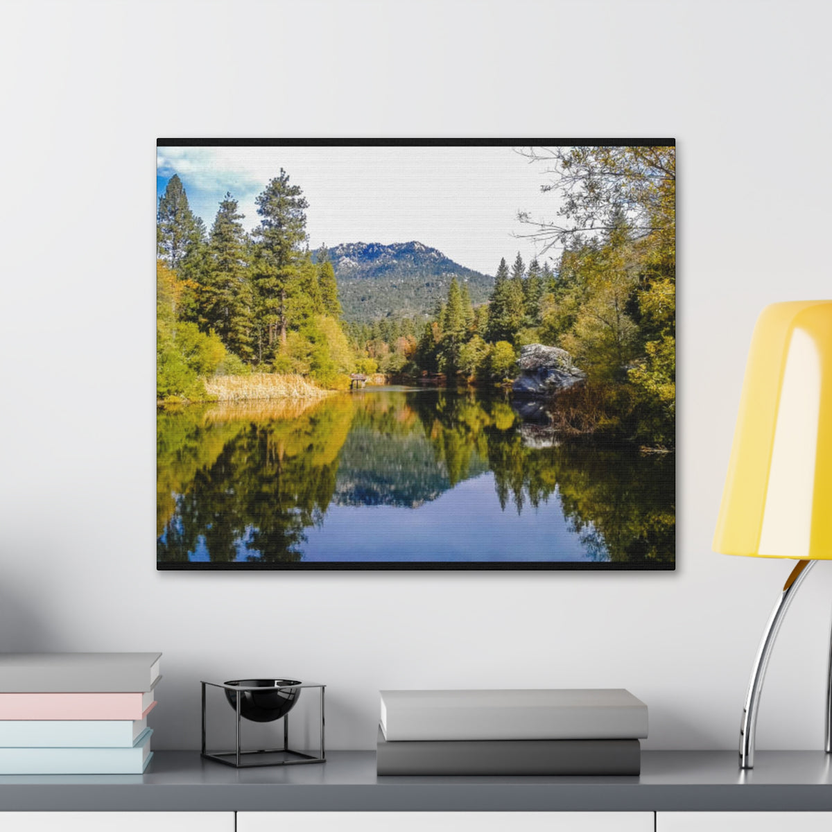 Canvas Gallery Wraps Lake Fulmore Fall