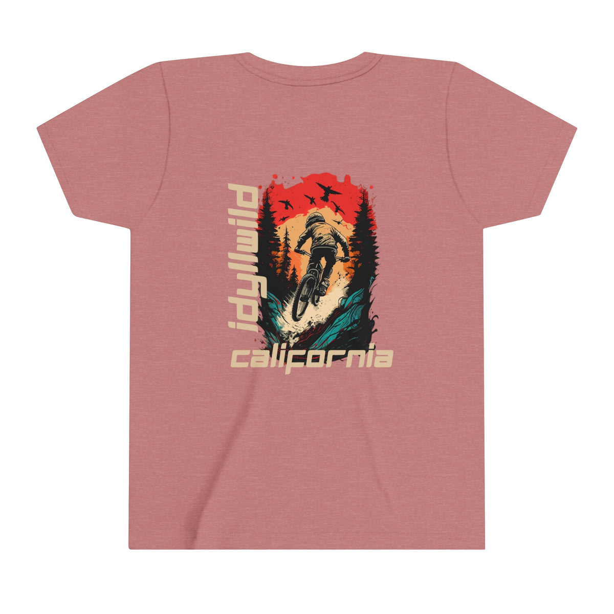Idyllwild Mountain Biking Youth Short Sleeve Tee
