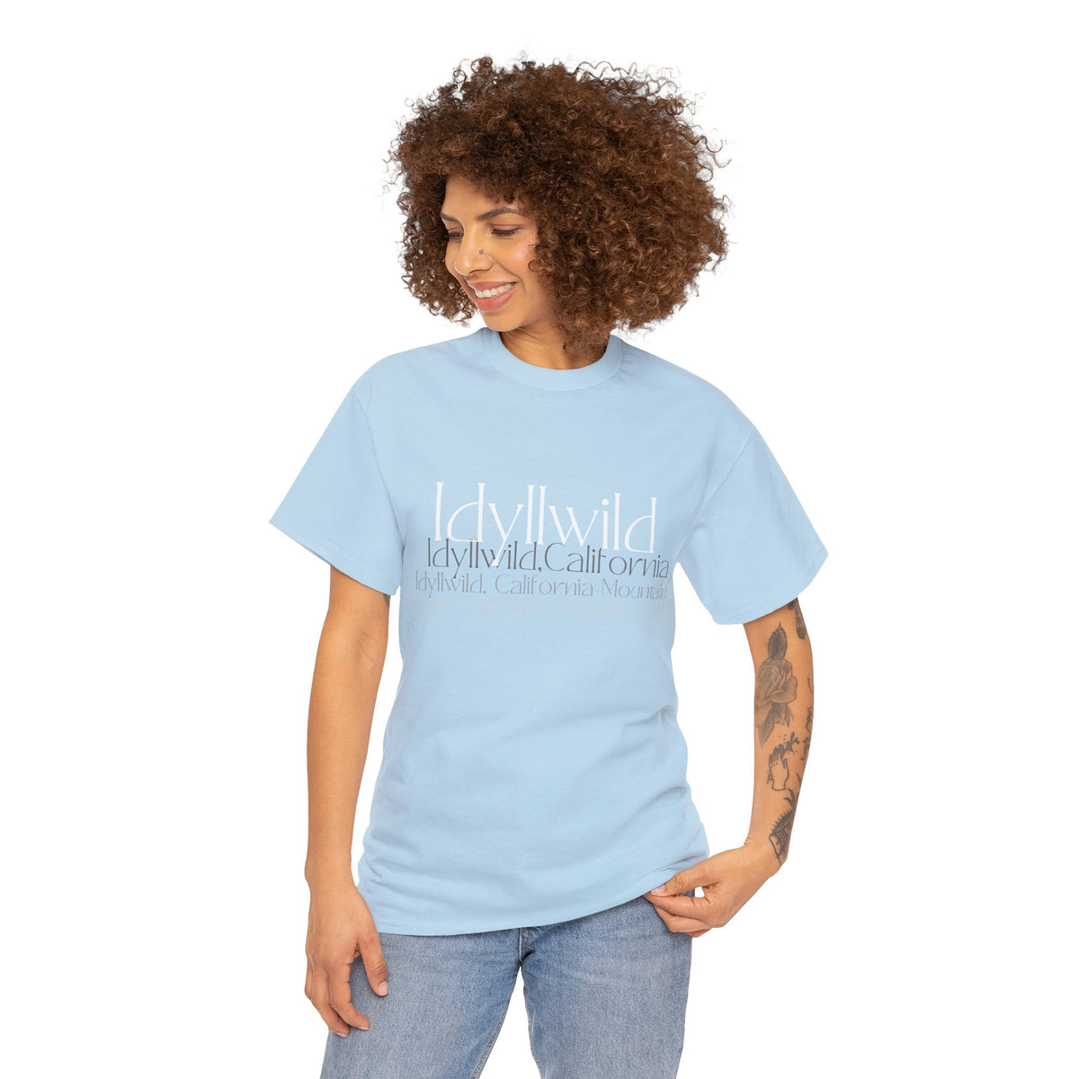 Womens Idyllwild California Mountain Haven T-shirt