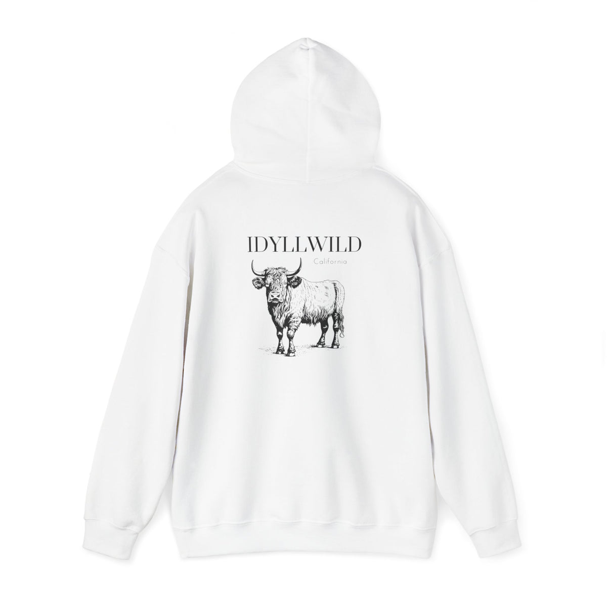 Idyllwild Highlander Cow 3 Hoodie