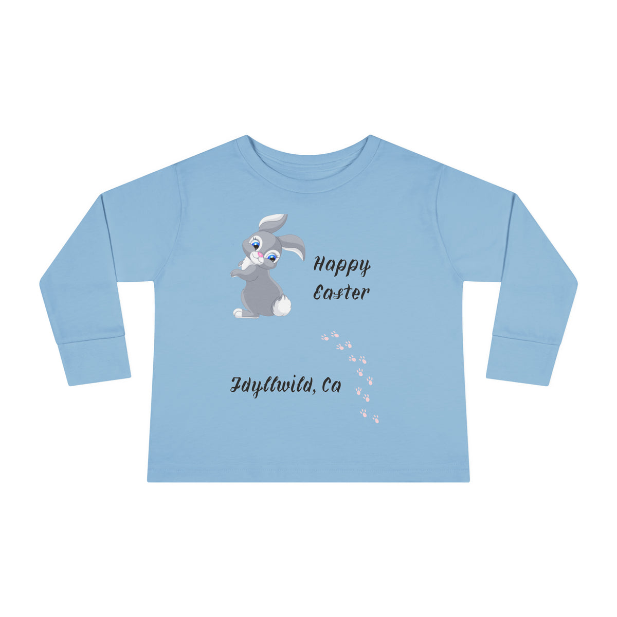 Toddler Long Sleeve Tee Idyllwild Bunny Trail