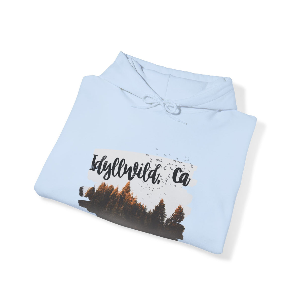 Unisex Heavy Blend™ Hooded Sweatshirt Forest PeekaBoo Scene