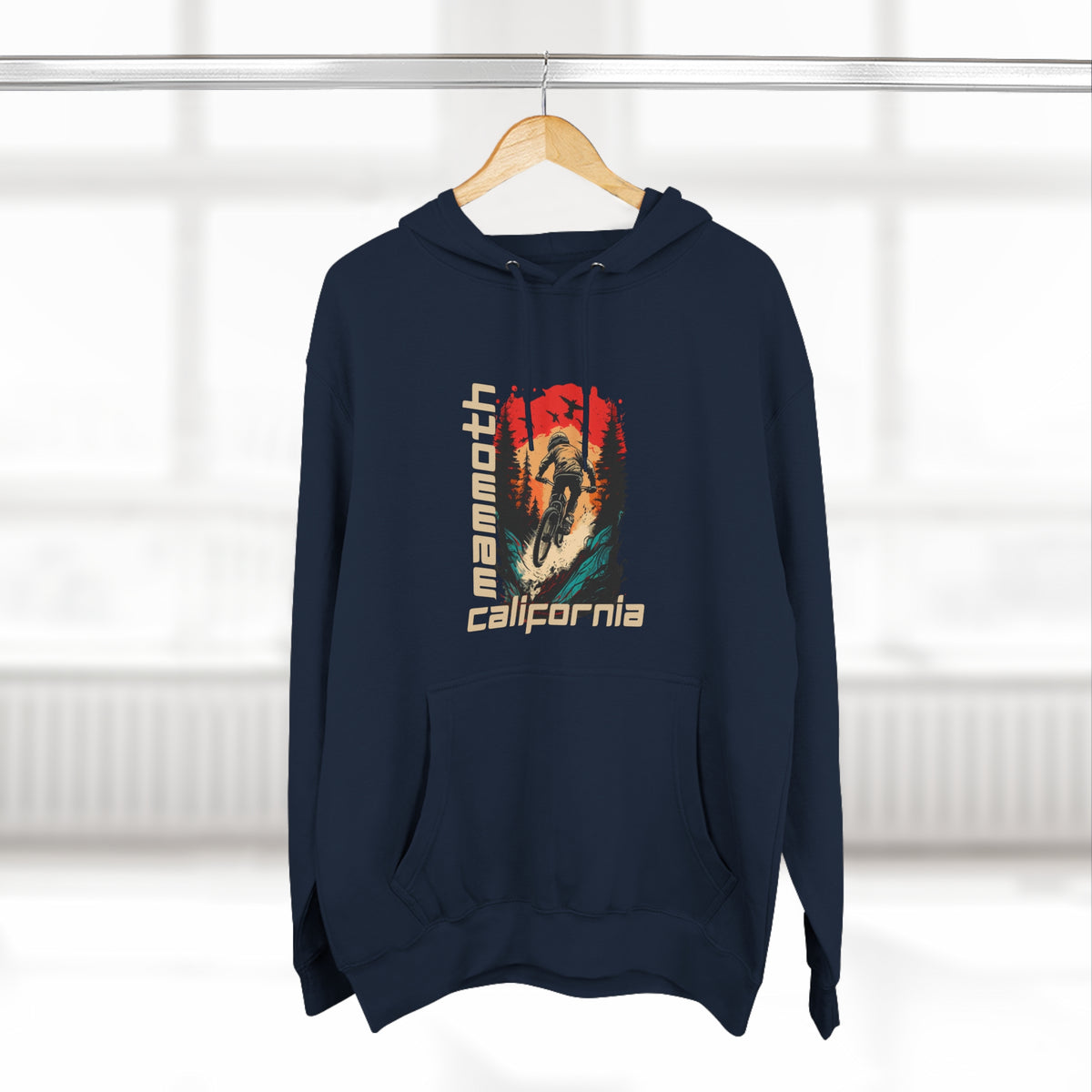 Mammoth California Mountain Biking Hoodie