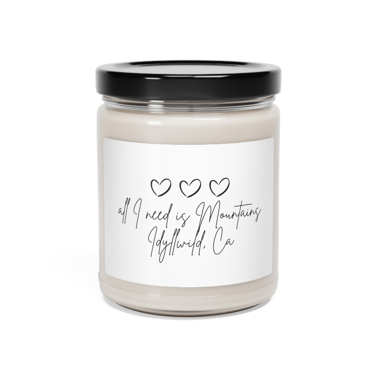 Scented Soy Candle, 9oz all i need is mountains