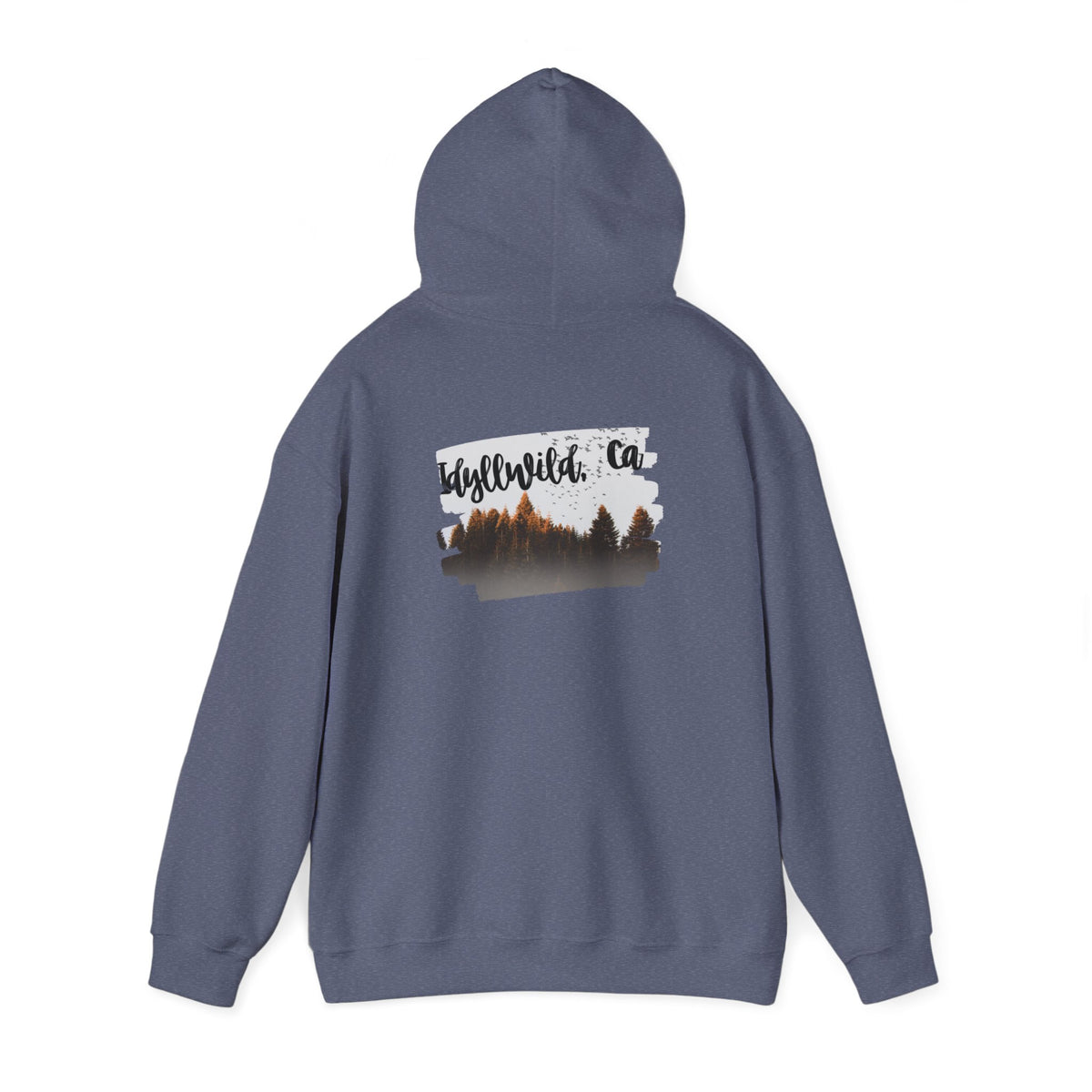 Unisex Heavy Blend™ Hooded Sweatshirt Forest PeekaBoo Scene