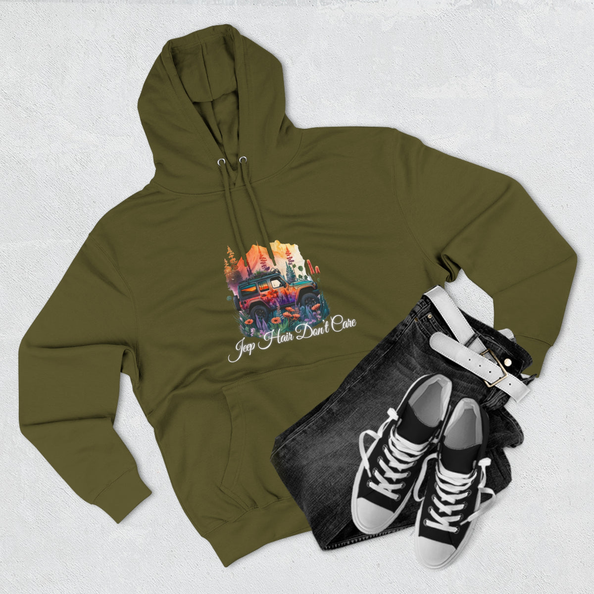 Jeep Hair Don't Care Hoodie