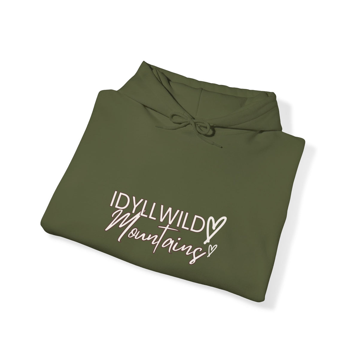 Idyllwild Mountains heart Hoodie