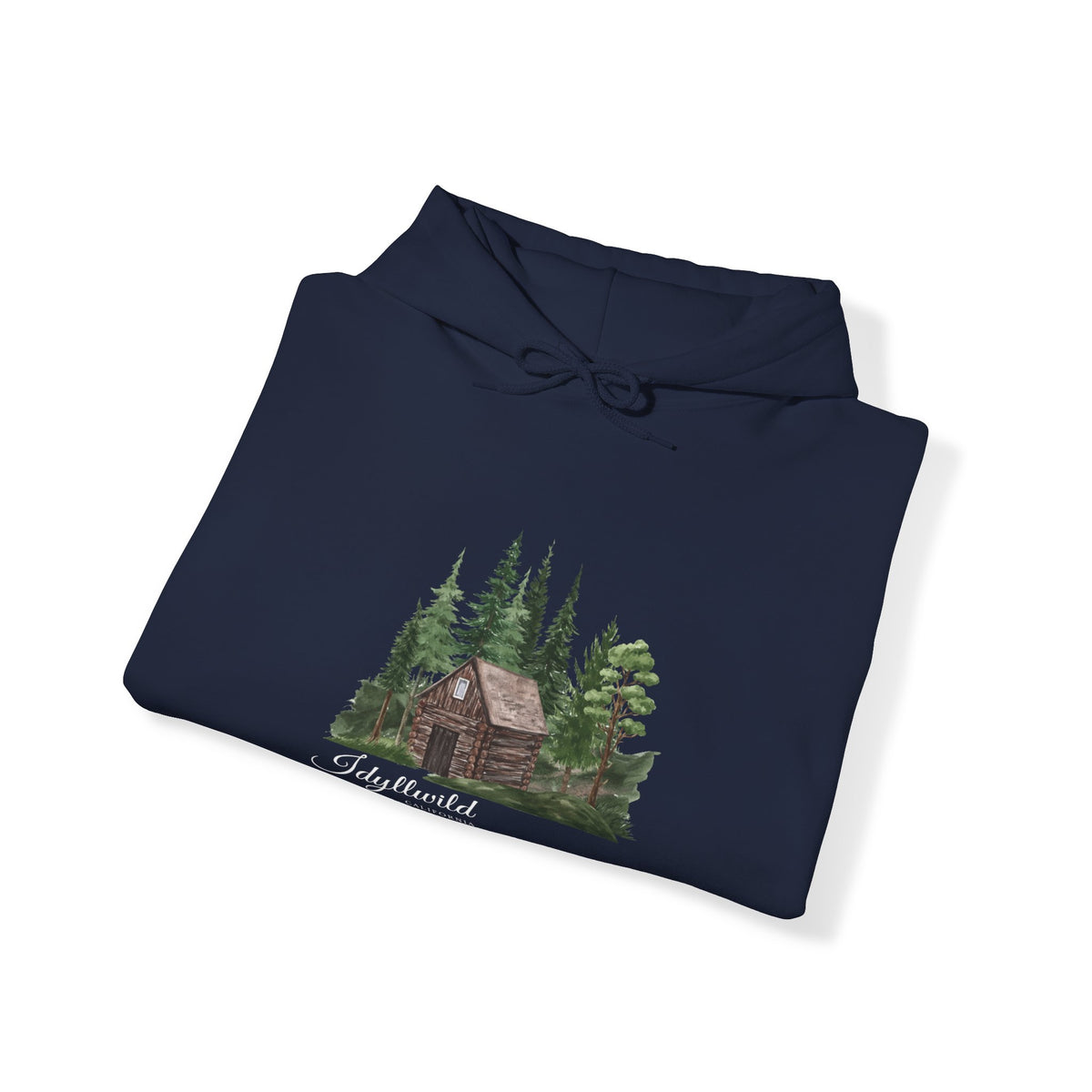 Unisex Heavy Blend™ Hooded Sweatshirt Forest Cabin
