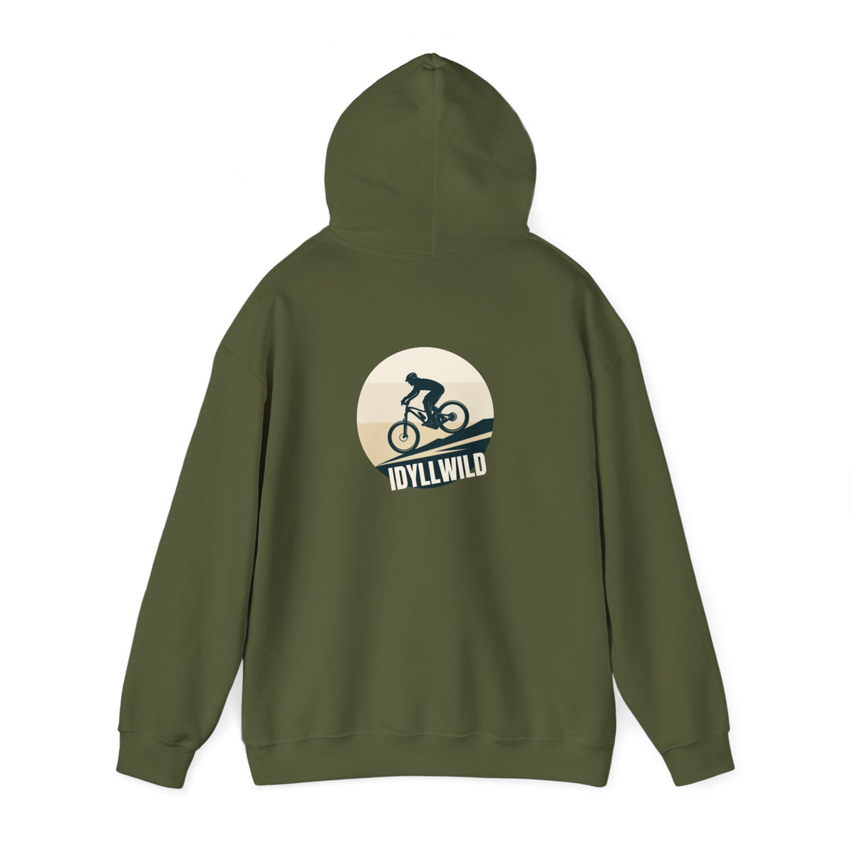Unisex Heavy Blend™ Hooded Sweatshirt Downhill Bike