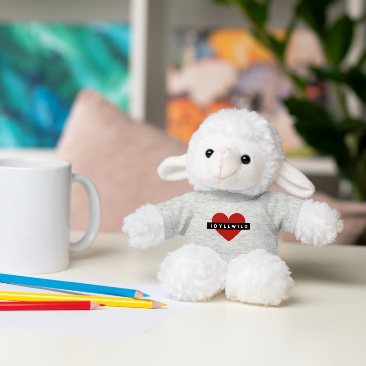 Stuffed Animals with Tee Idyllwild Heart