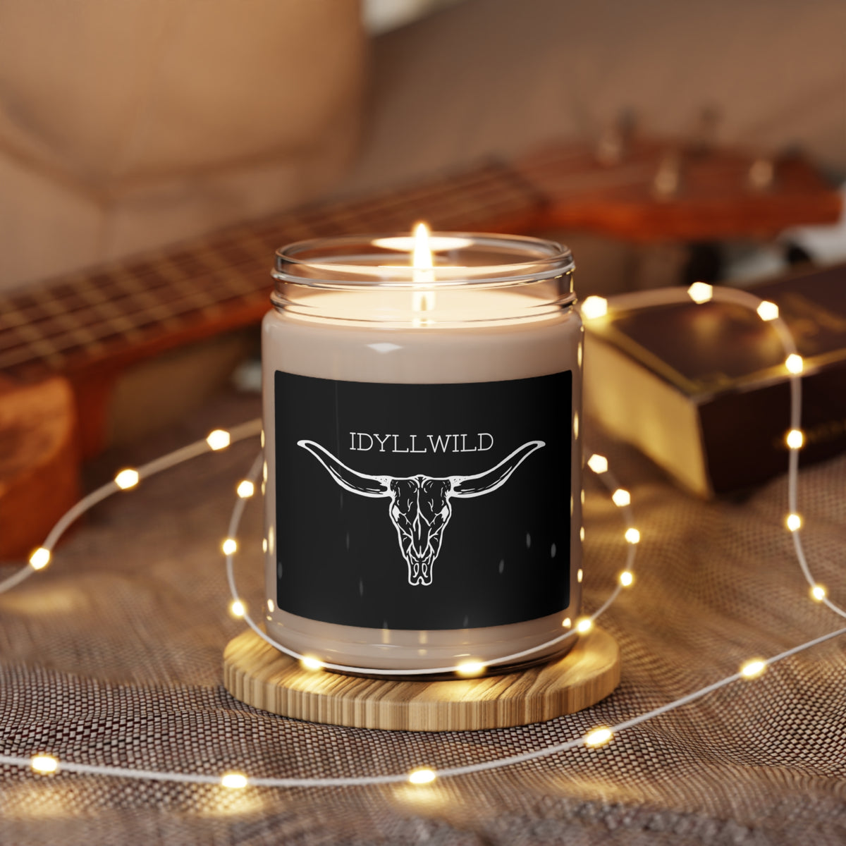 Scented Soy Candle, 9oz Longhorn