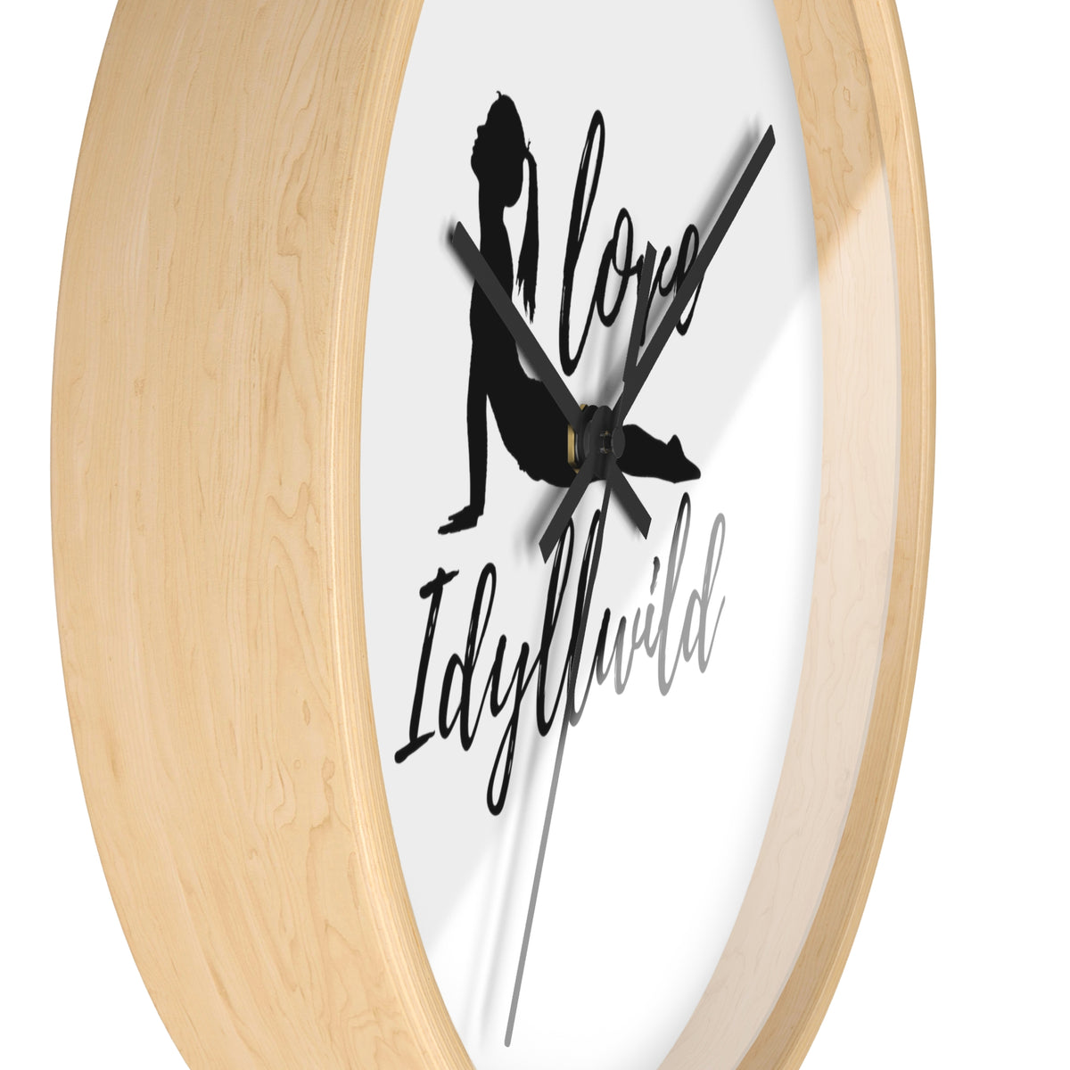 Wall Clock Love Idyllwild Yoga