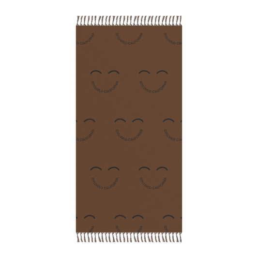 Boho Beach Cloth Idyllwild California Grin Brown