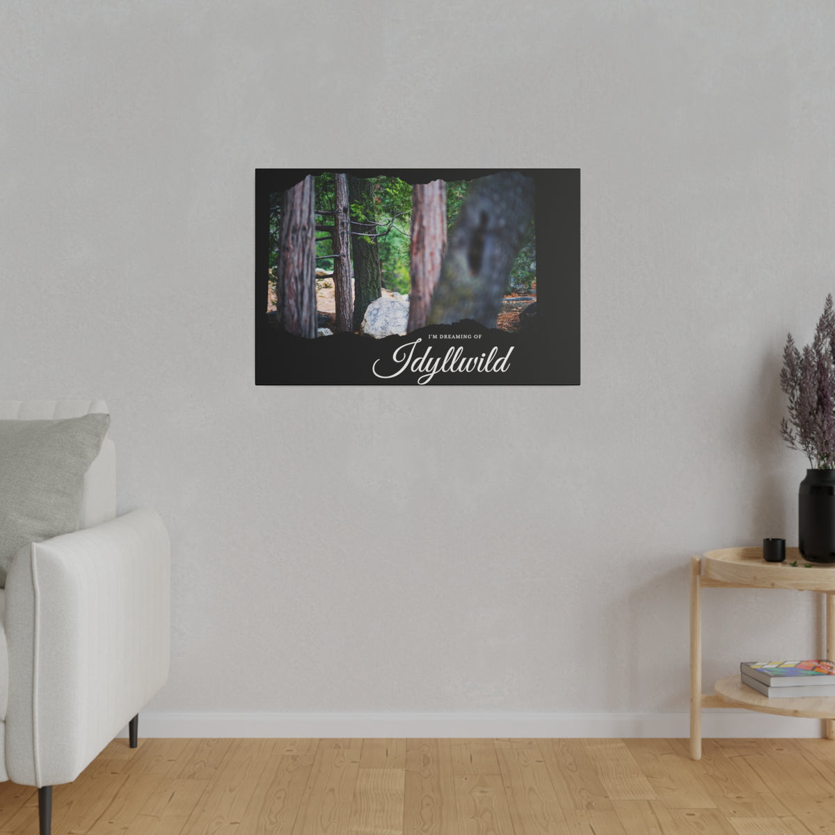 Matte Canvas, Stretched, 0.75" Dreaming of FOrest