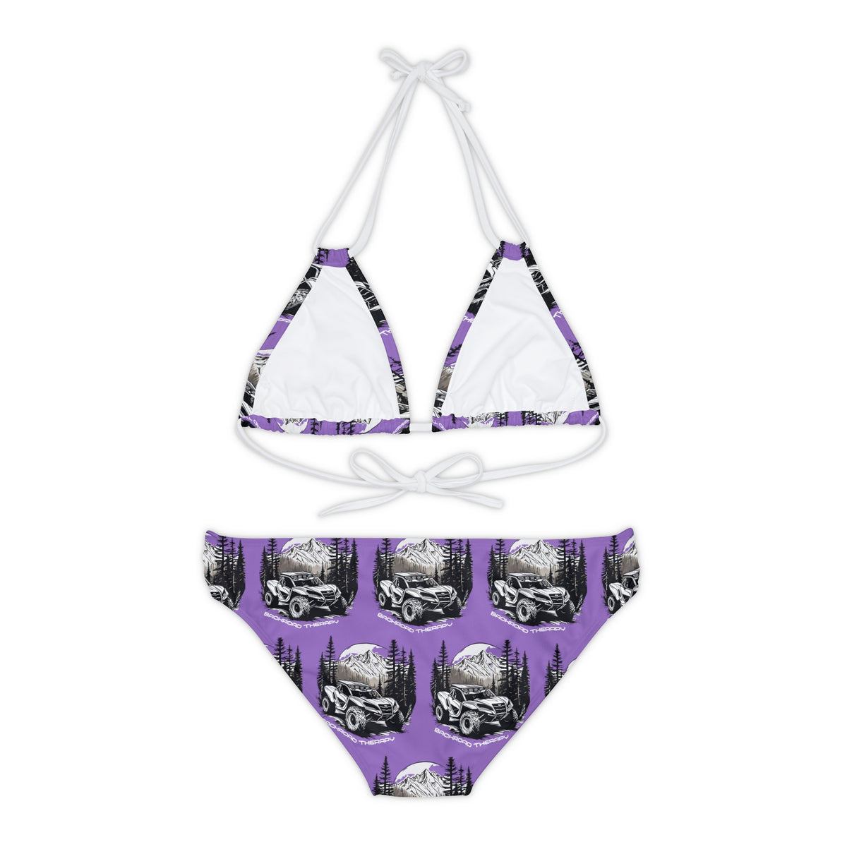 Can Am Strappy Bikini Set
