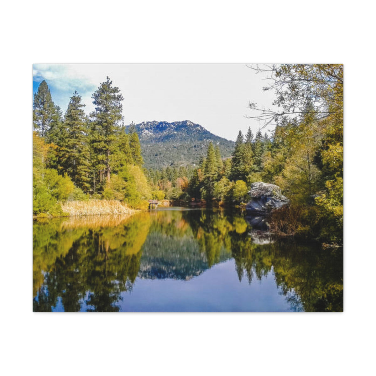 Canvas Gallery Wraps Lake Fulmore Fall