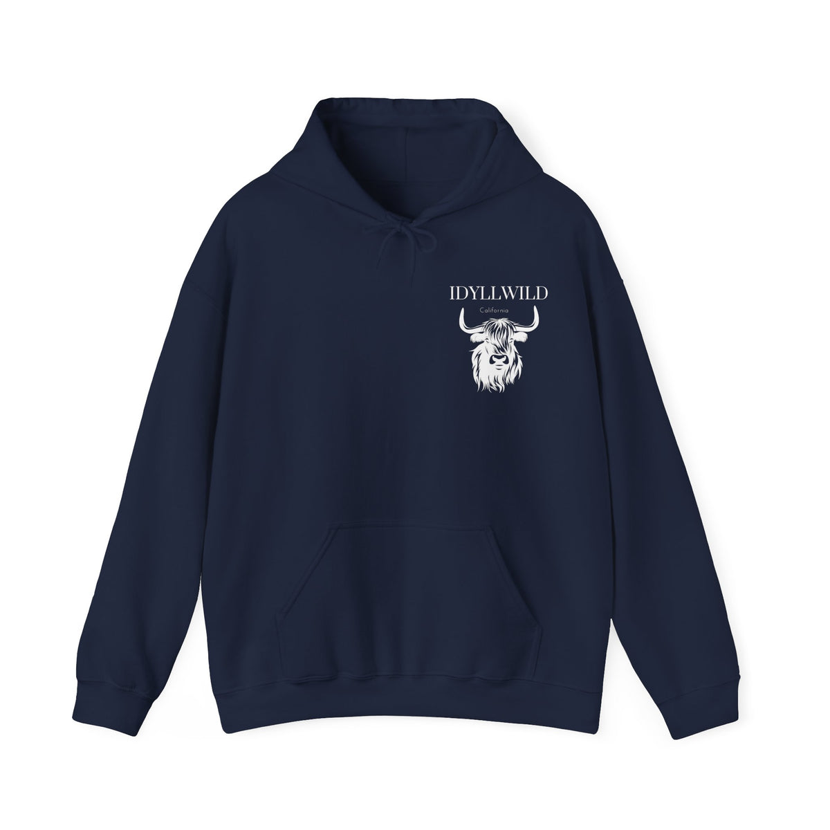 Unisex Heavy Blend™ Hooded Sweatshirt Idyllwild Cow 2