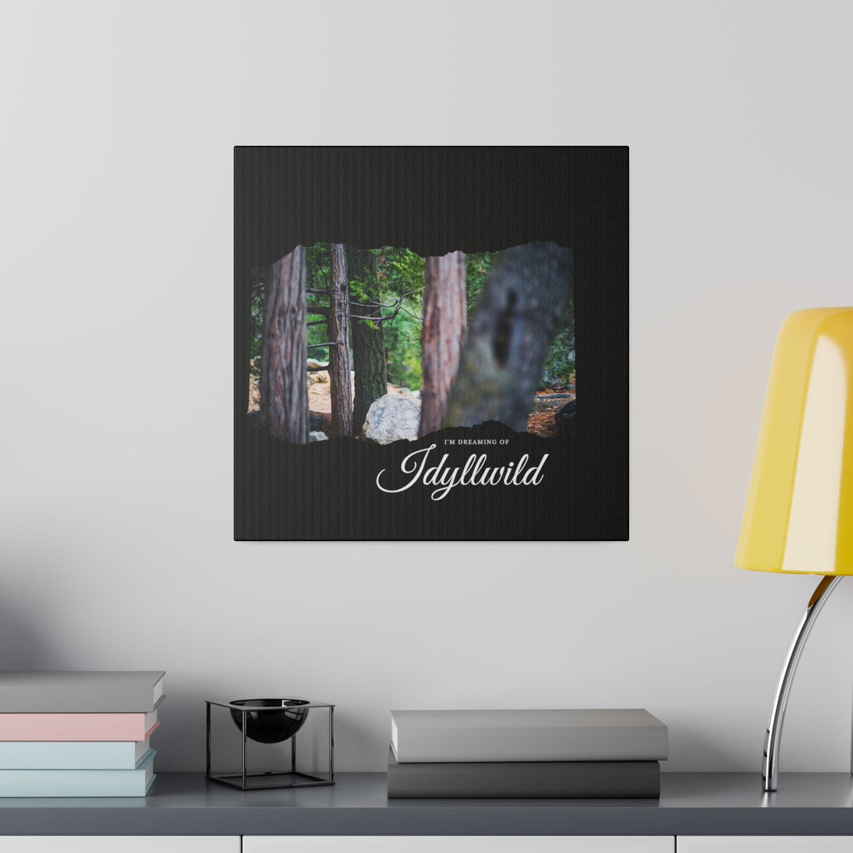 Matte Canvas, Stretched, 0.75" Dreaming of FOrest