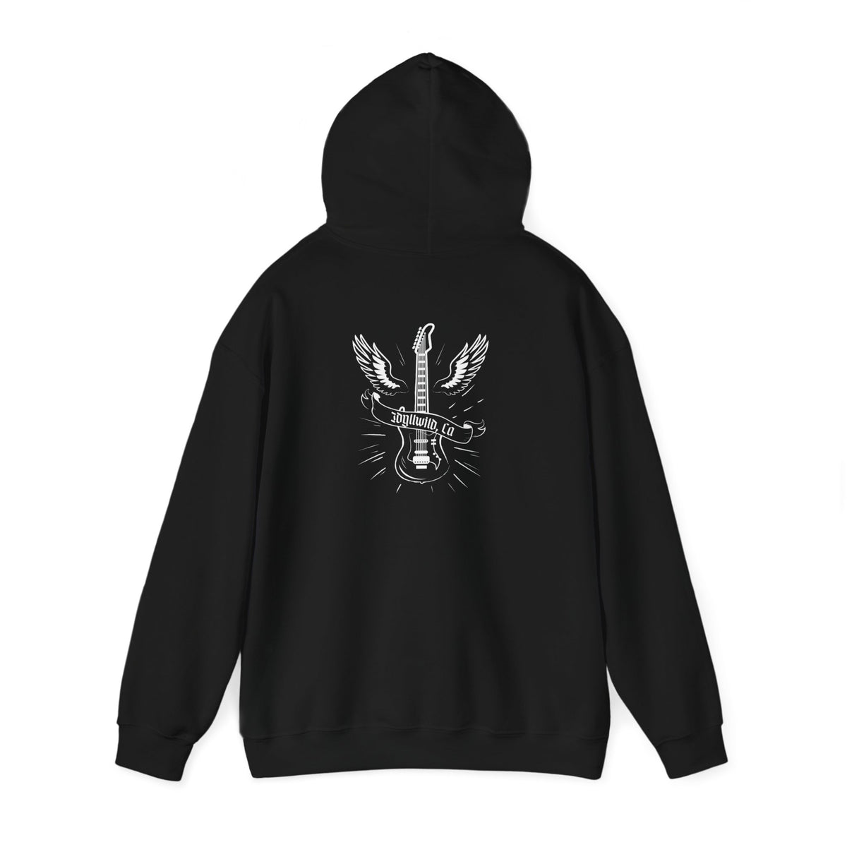 Unisex Heavy Blend™ Hooded Sweatshirt Guitar WIngs
