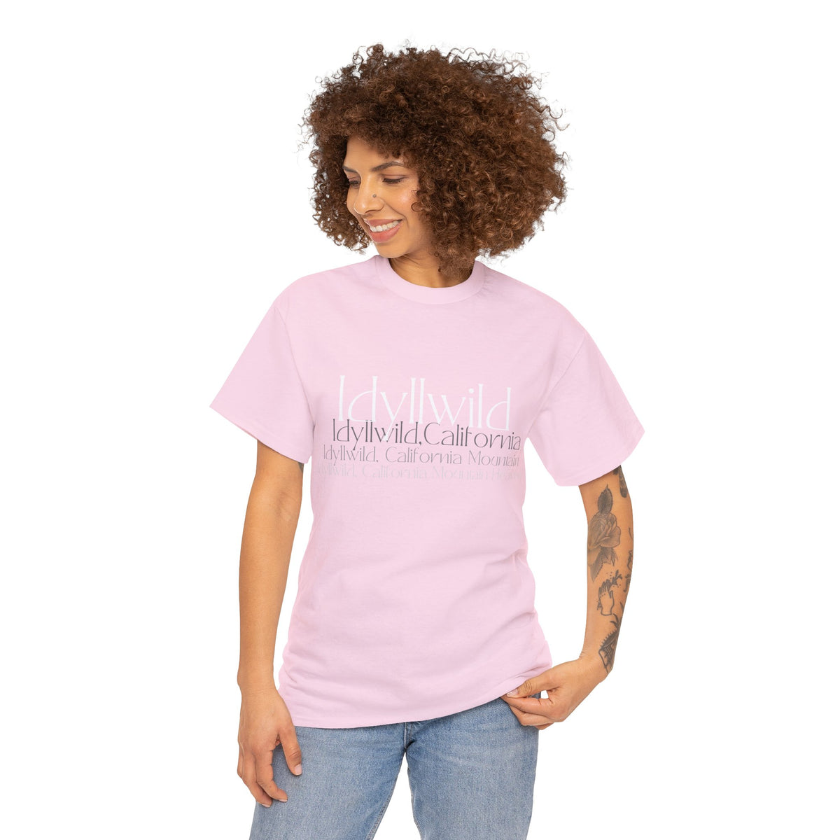 Womens Idyllwild California Mountain Haven T-shirt