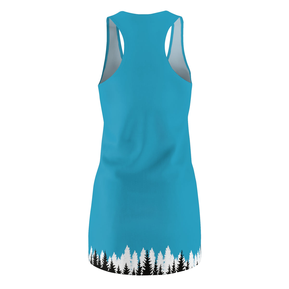 Women's Back Road Therapy Can Am Turquoise Racerback Dress