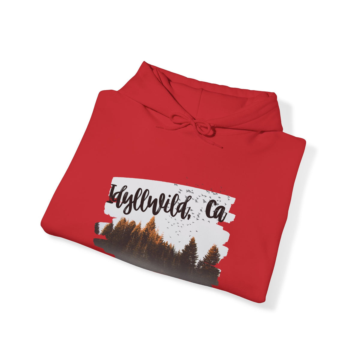 Unisex Heavy Blend™ Hooded Sweatshirt Forest PeekaBoo Scene