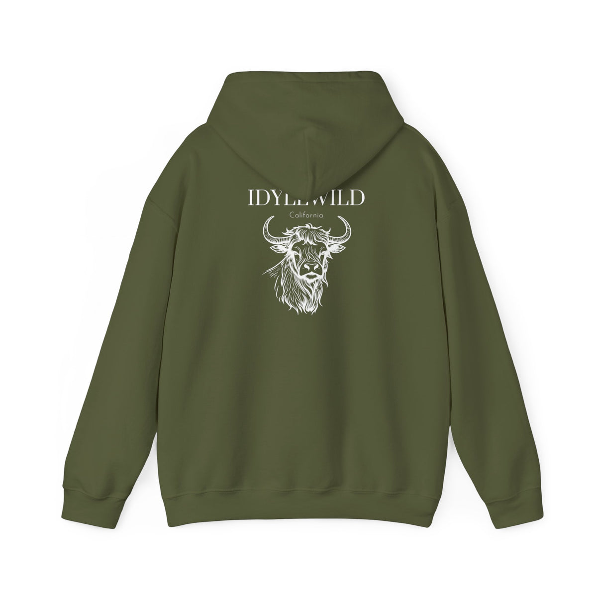 Idyllwild Highlander Cow 5 Hoodie