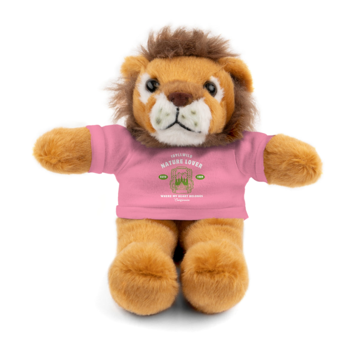 Stuffed Animals with Tee Idyllwild Nature Lover