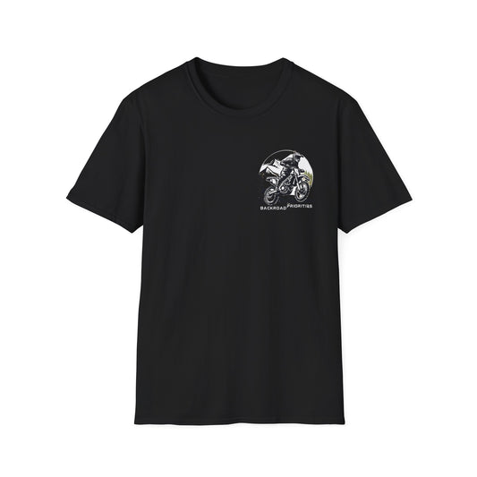 Dirtbike "Backroad Priorities" Softstyle T-Shirt