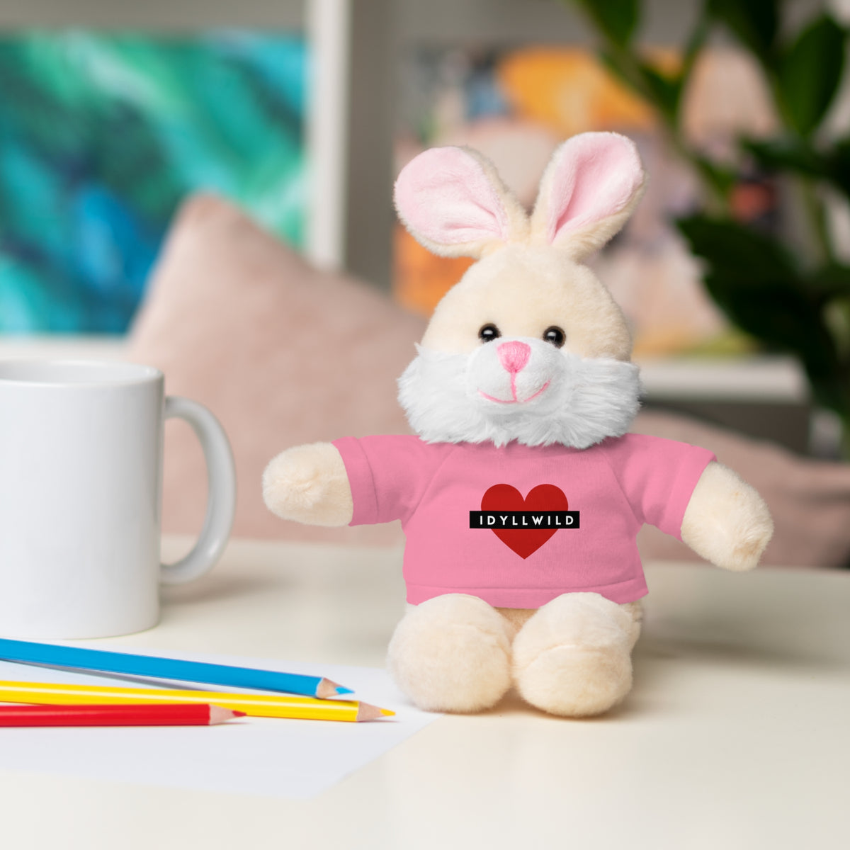 Stuffed Animals with Tee Idyllwild Heart