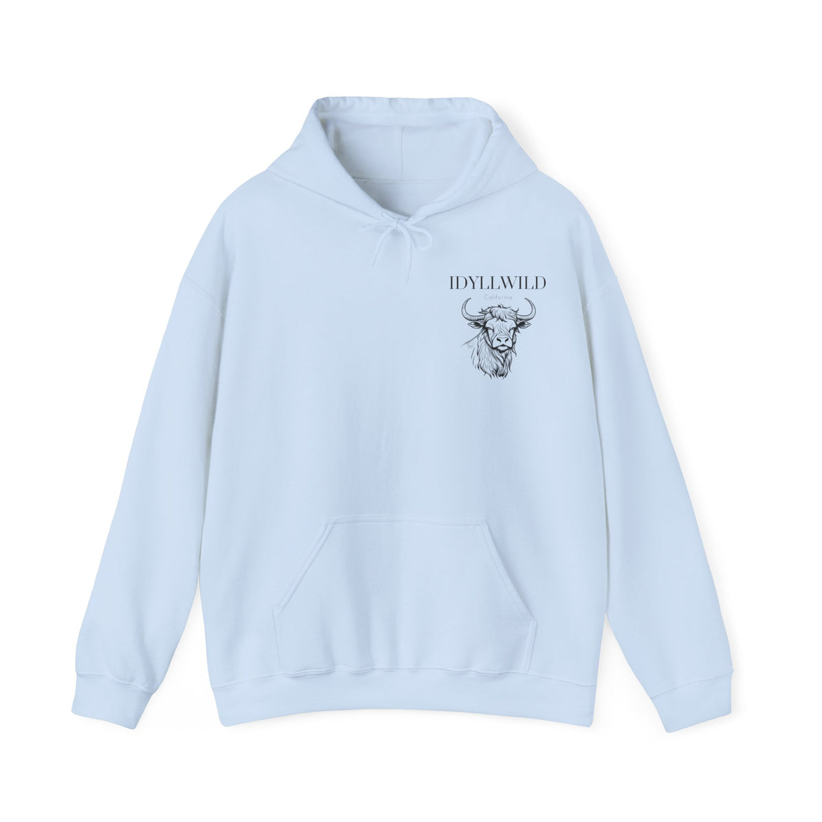 Idyllwild Highlander Cow 4 Hoodie