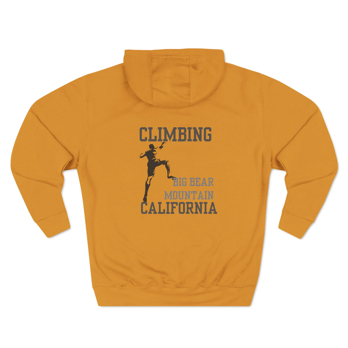Big Bear Mountain Rock Climbing Hoodie