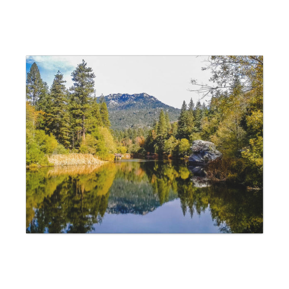 Canvas Gallery Wraps Lake Fulmore Fall