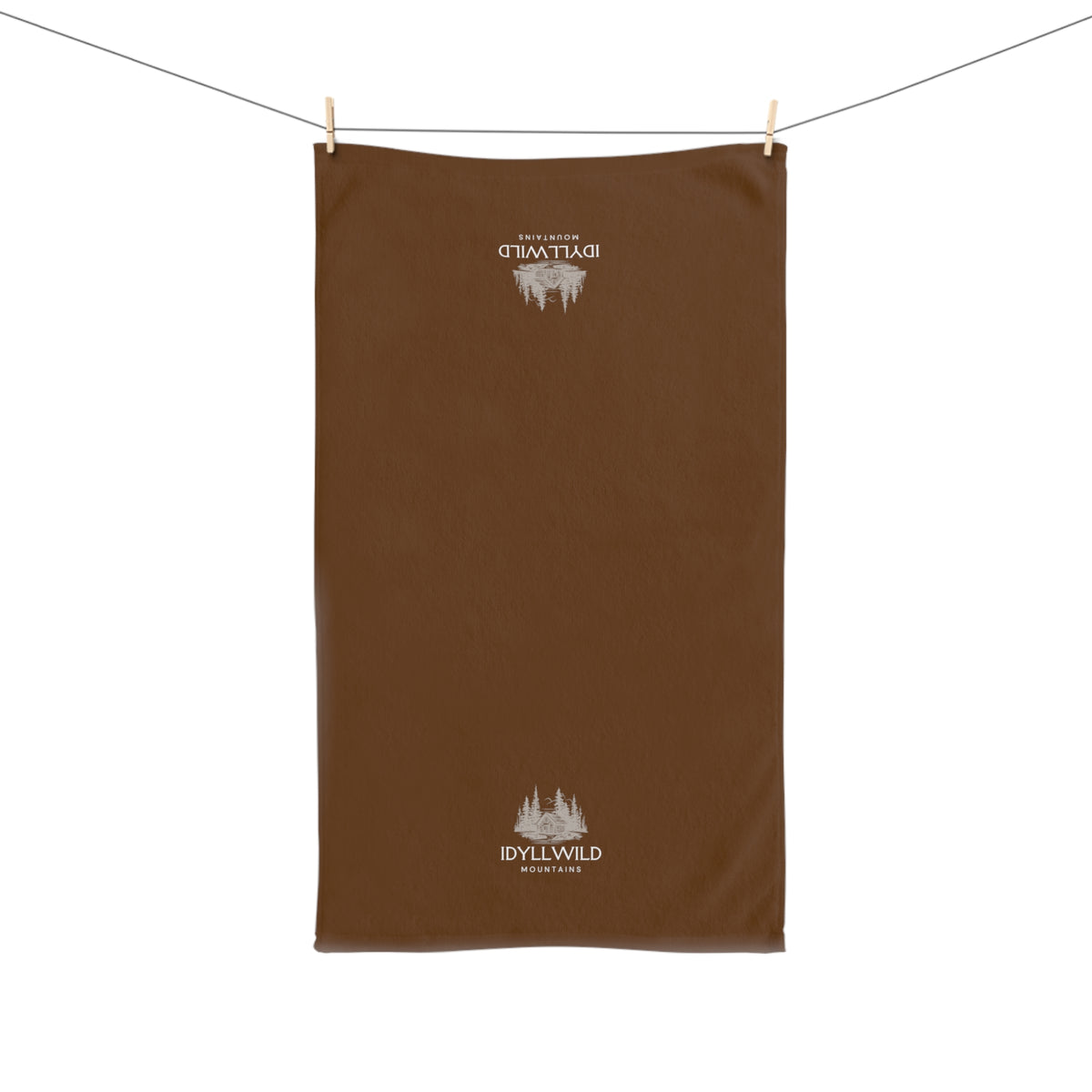 Hand Towel Cabin in the Woods Brown
