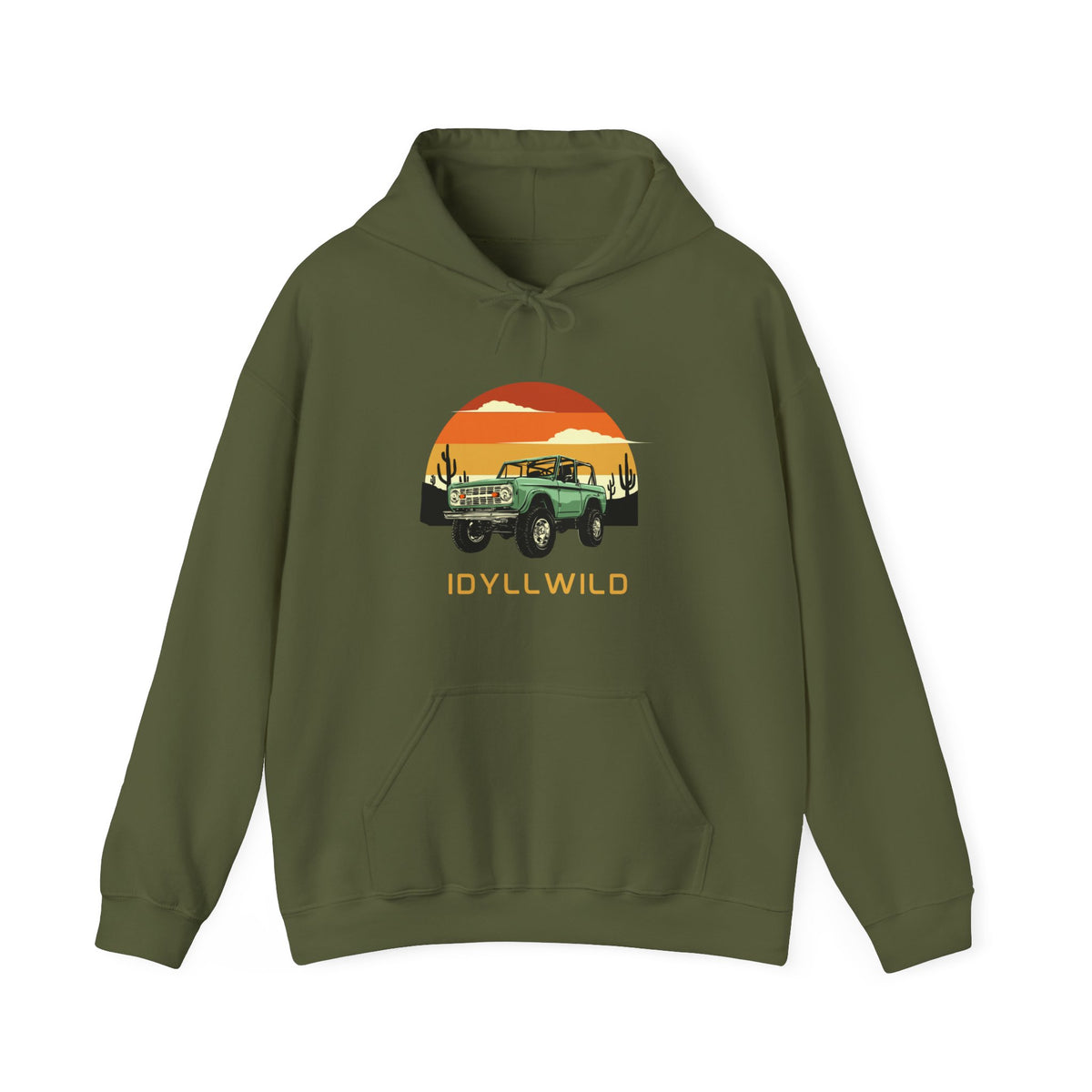 Idyllwild Vintage Jeep Hoodie