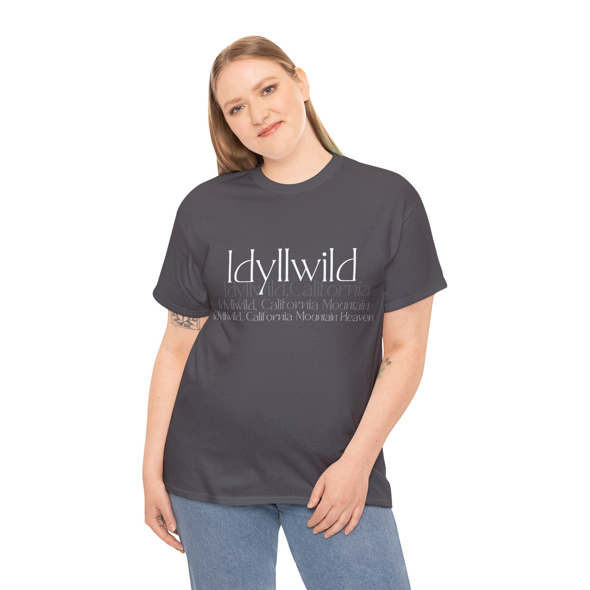 Womens Idyllwild California Mountain Haven T-shirt