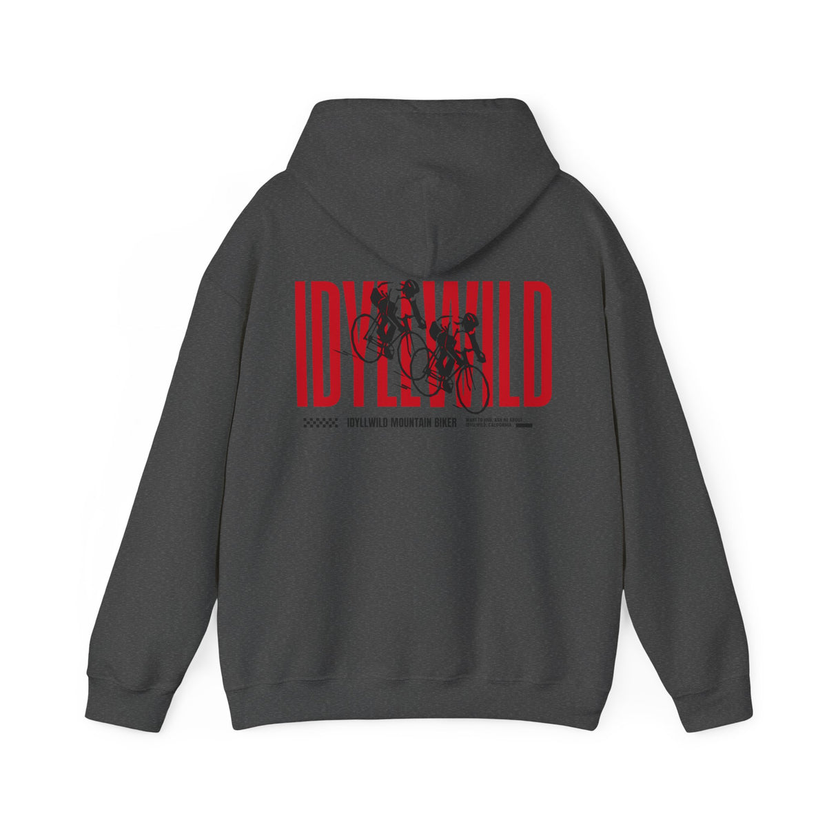 Unisex Heavy Blend™ Hooded Sweatshirt About Mountain Bike